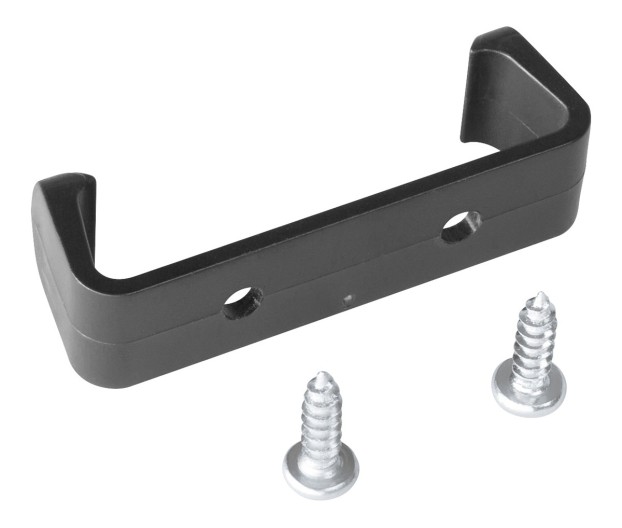 Set holding clip with screws