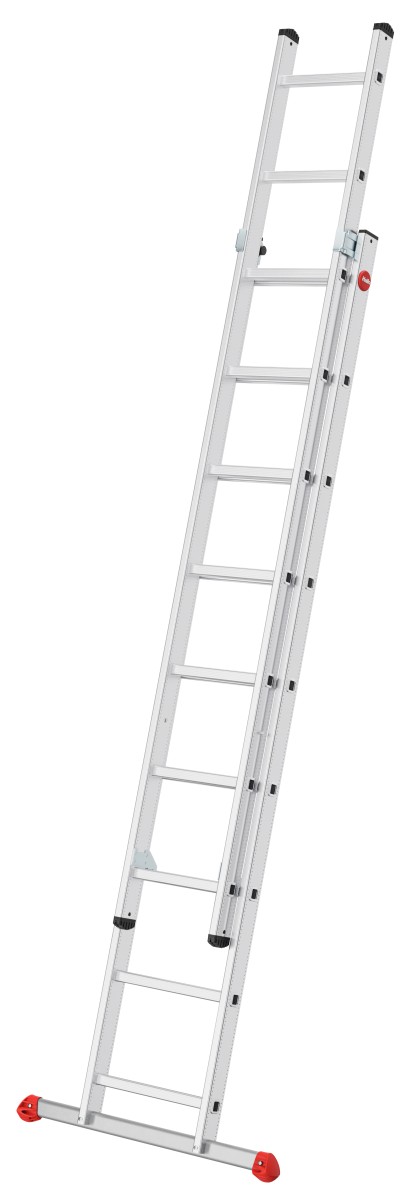 3 piezas  507 ProfiLOT aluminio escalera combinada Hailo 9306  travesaños: 2 x 6 Plus 1 x 5