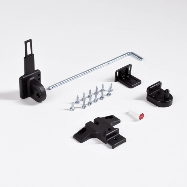 Mounting accessories, black