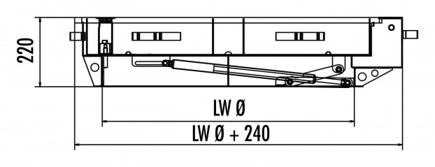 HS8-R einbruchshemmend (RC3 – DIN 1627) aus Edelstahl 1.4301 / AISI 304 Klasse B / D nach EN124